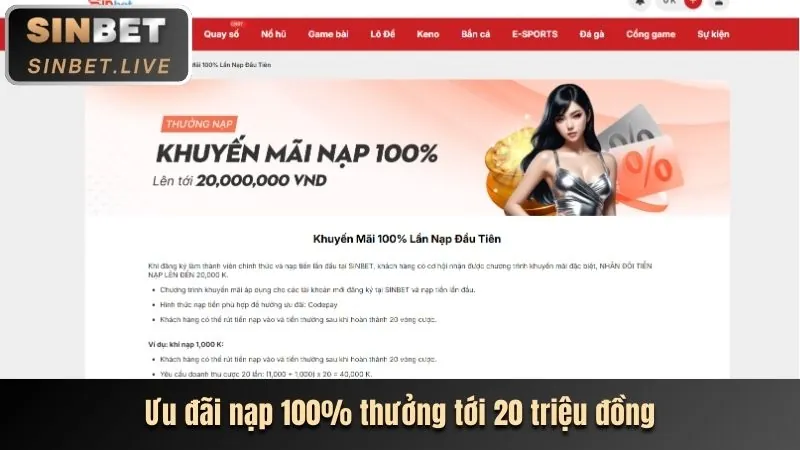 Top game hấp dẫn nhất tại sin88 casino